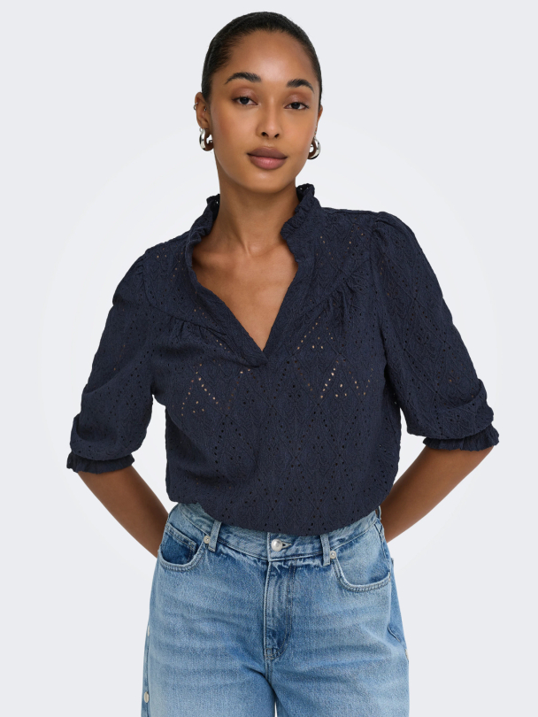 ONLZIGGY S/S FRILL TOP CC JRS - Image 3