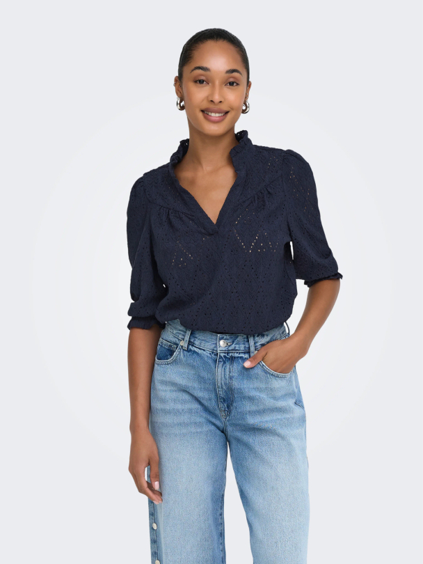 ONLZIGGY S/S FRILL TOP CC JRS - Image 2