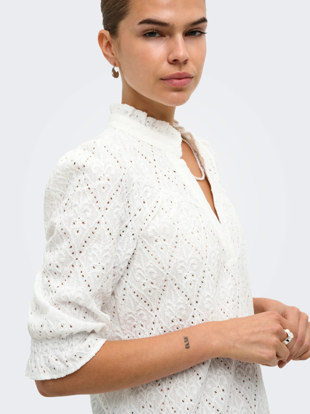 ONLZIGGY S/S FRILL TOP CC JRS - Image 2