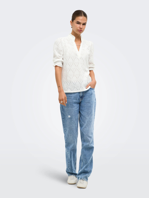 ONLZIGGY S/S FRILL TOP CC JRS - Image 4