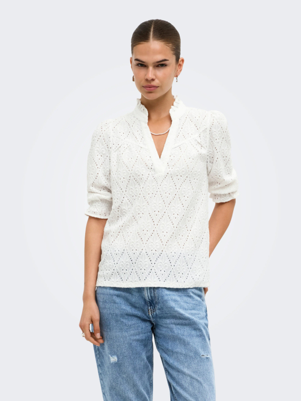 ONLZIGGY S/S FRILL TOP CC JRS - Image 5