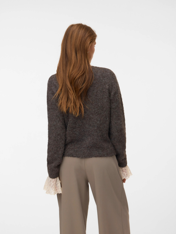 VMNOVAH LS O-NECK BUTTON CARDI GA NOOS - Image 5