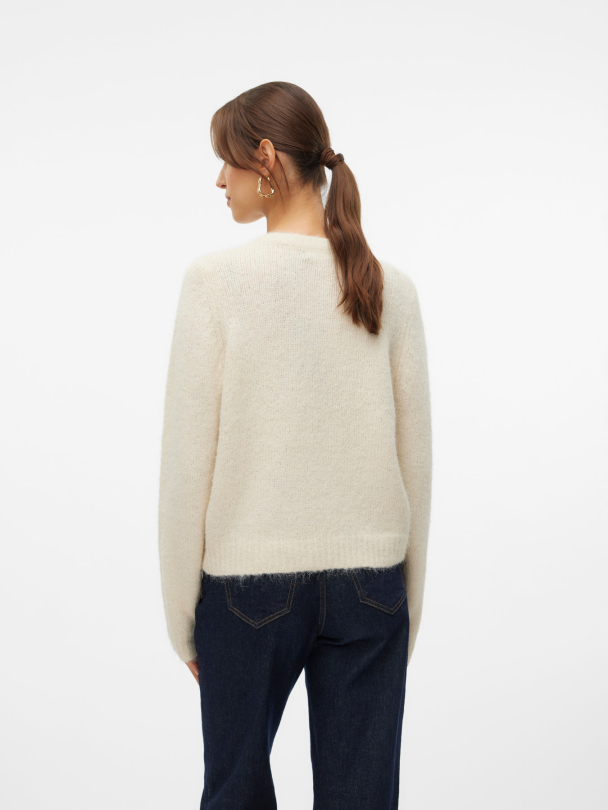 VMNOVAH LS O-NECK BUTTON CARDI GA NOOS - Image 5