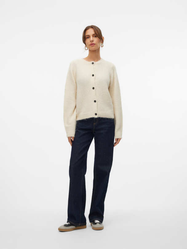 VMNOVAH LS O-NECK BUTTON CARDI GA NOOS - Image 4
