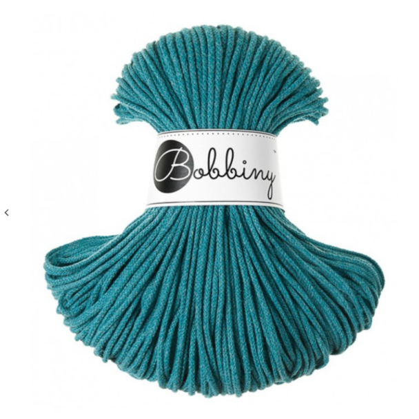 Bobbiny Junior 3mm - Teal - Image 1