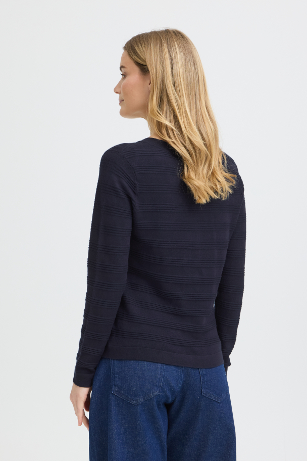 PZsara Denim Mix Genser Blå - Image 3