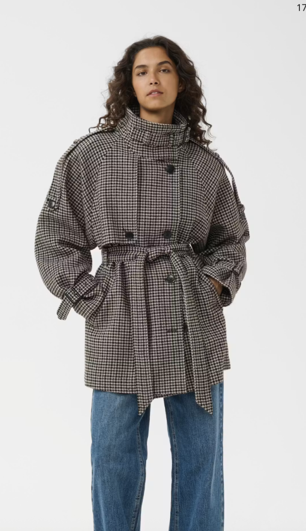 Avic Midi HT Jacket - Brown/Green Houn - Image 3