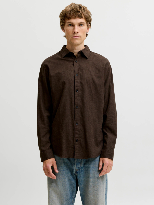 JJEFIELD MELANGE SHIRT LS SN - Image 2