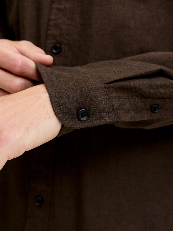 JJEFIELD MELANGE SHIRT LS SN - Image 3