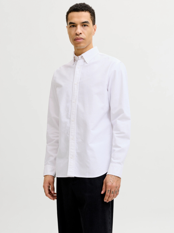 JJEHARVEY OXFORD L/S SHIRT NOOS - Image 3