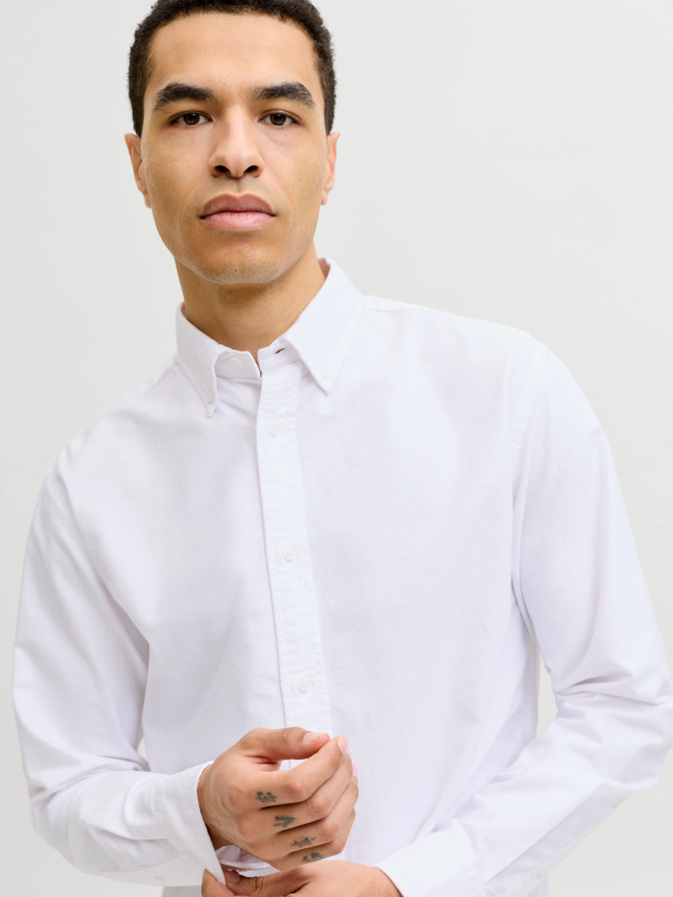 JJEHARVEY OXFORD L/S SHIRT NOOS - Image 2