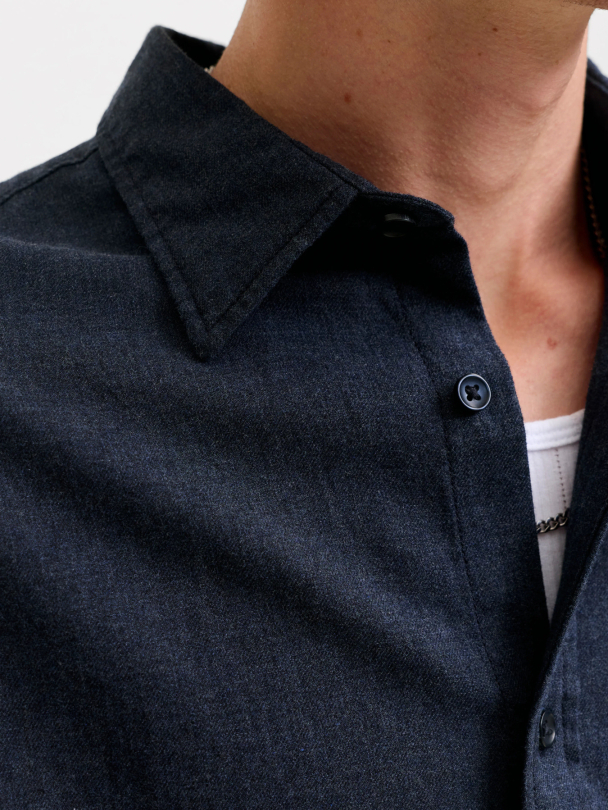 JJEFIELD MELANGE SHIRT LS SN - Image 3