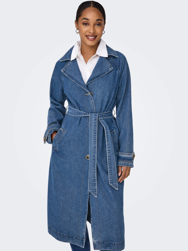 ONLMALOU BELTED TRENCH DNM GUA NOOS - Image 2