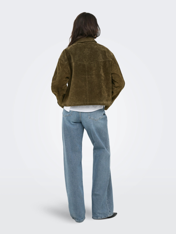 ONLKAIA REAL SUEDE JACKTET OTW - Image 5