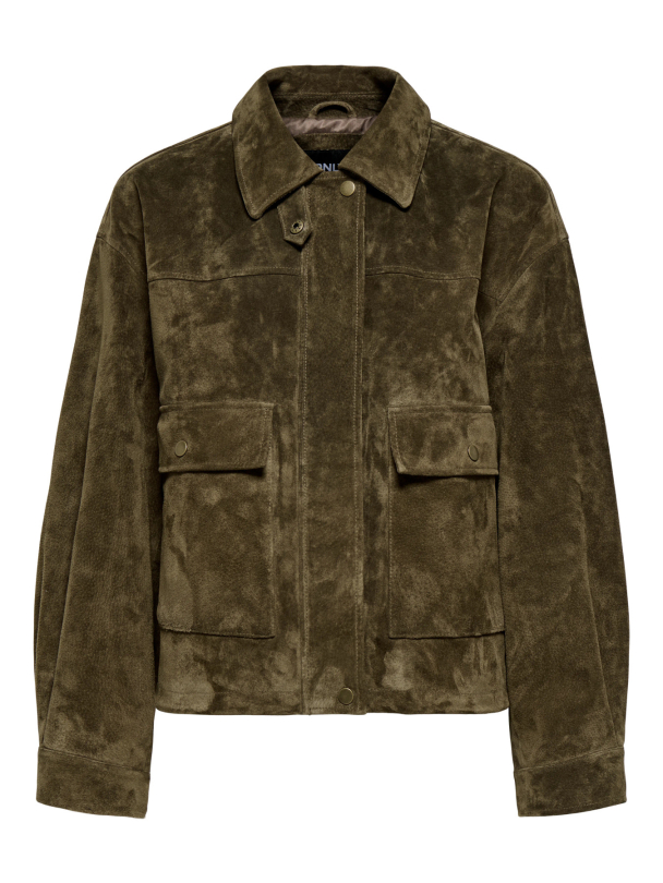 ONLKAIA REAL SUEDE JACKTET OTW - Image 1
