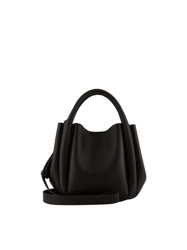 Citrouille Cowhide Leather Large Satchel Bag - Marron  - Image 2