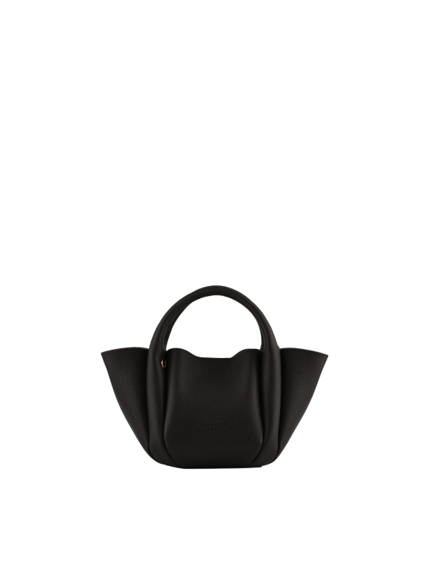 Citrouille Cowhide Leather Small Satchel Bag - Marron  - Image 2