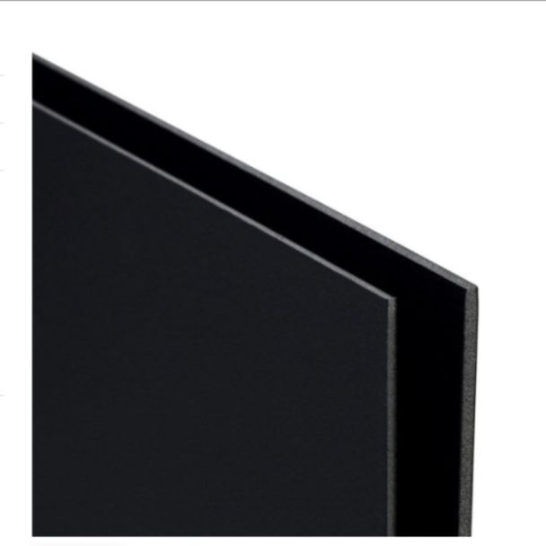 Airplac Foamboard Black - Sort 5mm 50x70cm