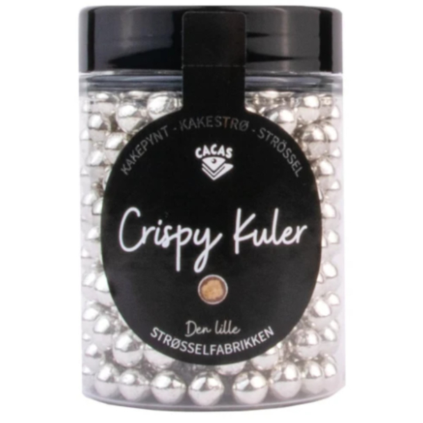 Crispy Kuler Sølv 6mm 75g - Image 1