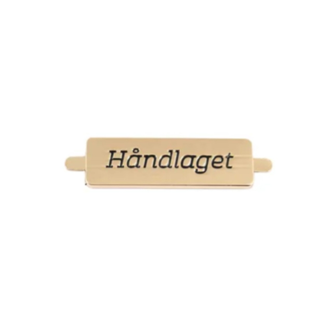 Merke Metall Antikkgull Håndlaget