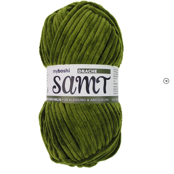 Myboshi Samt Chenillegarn 100g - 825 Dragon