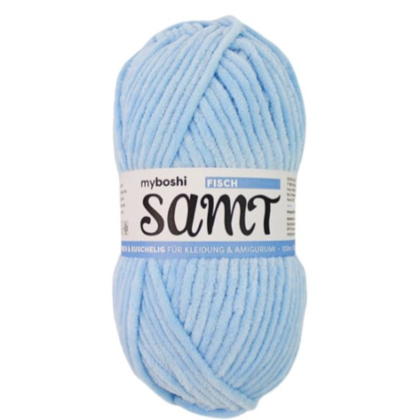 Myboshi Samt Chenillegarn 100g - 856 Fish