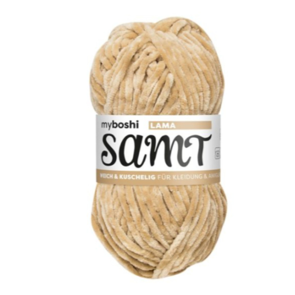 Myboshi Samt Chenillegarn 100g - 872 Lama