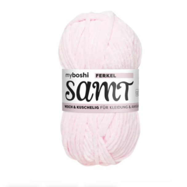 Myboshi Samt Chenillegarn 100g - 895 Piglet