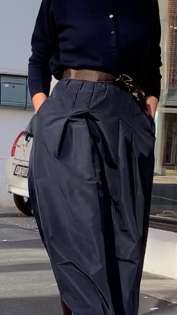 SKIRT LONG LENGHT TAFFETA