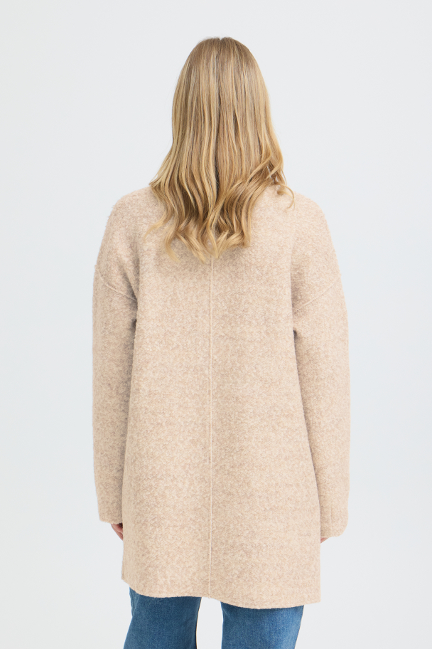 PZlula Wing Ulljakke Beige - Image 2