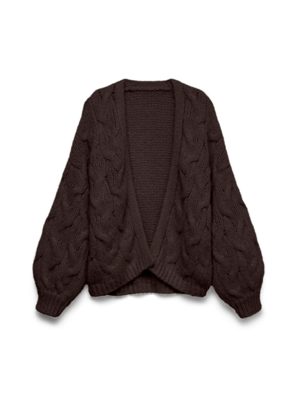 VMMAYBE LS OPEN CABLE CARDIGAN NOOS