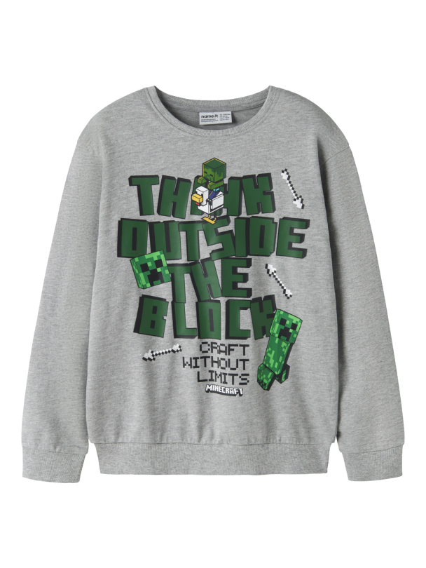 NKMJACKS MINECRAFT NREG SWEAT UNB BFU - Image 1