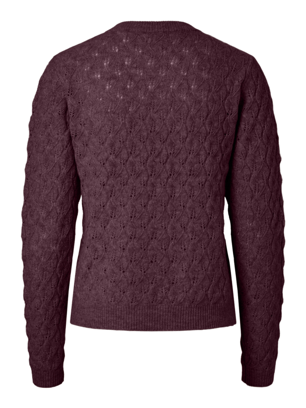 PCLELOU LS O-NECK KNIT NOOS BC - Image 2