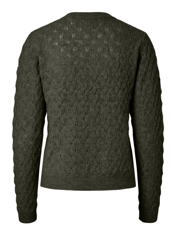 PCLELOU LS O-NECK KNIT NOOS BC - Image 2