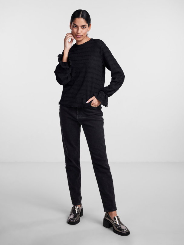 PCDAISY LS O-NECK TOP JRS NOOS BC - Image 3