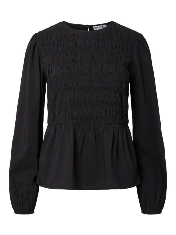 PCSMILLA LS SMOCK TOP WVN NOOS BC - Image 2