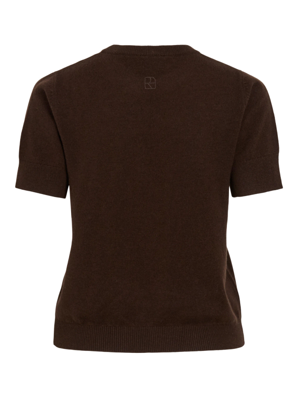ROUKATE S/S O-NECK KNIT 100% ull - Image 2