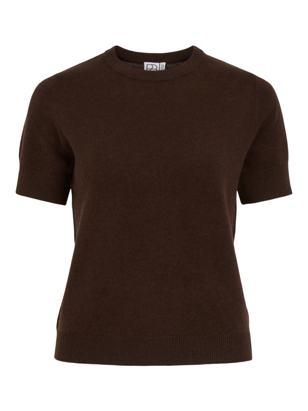 ROUKATE S/S O-NECK KNIT 100% ull - Image 1
