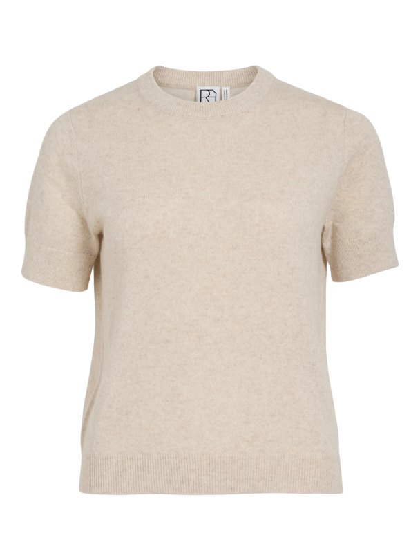 ROUKATE S/S O-NECK KNIT 100% ull - Image 1