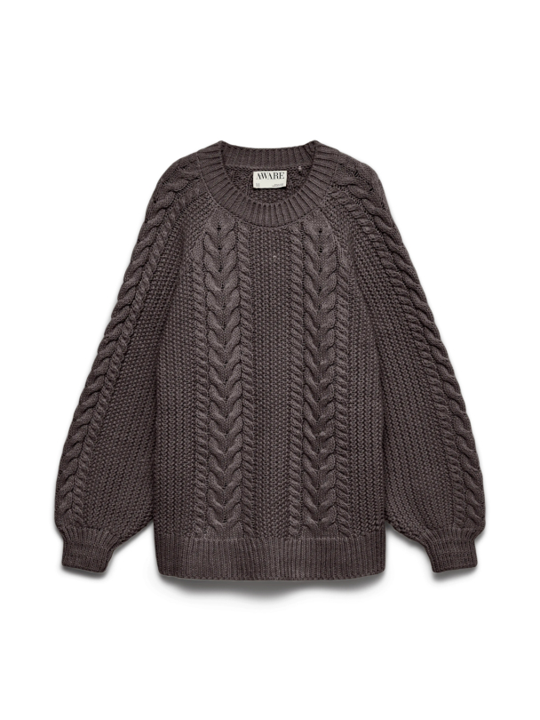 AWTOA LS O-NECK KNIT PULLOVER NOOS - Image 1