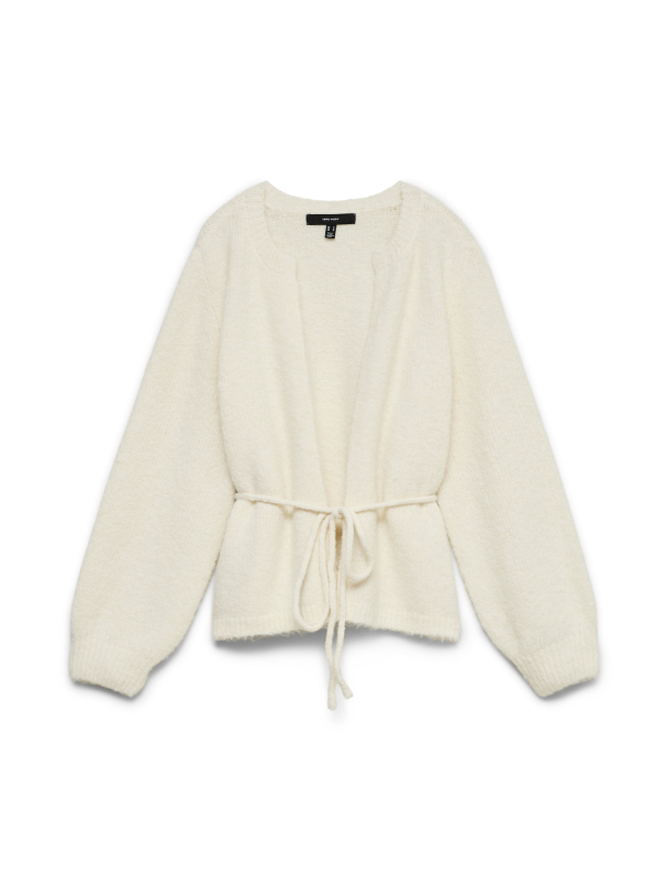 VMBERRY LS O-NECK TIE CARDIGAN NOOS