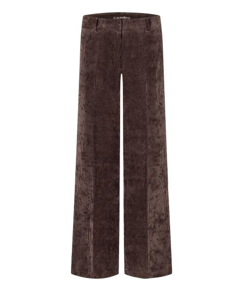Amelie Coffee Cord Pants fra Cambio