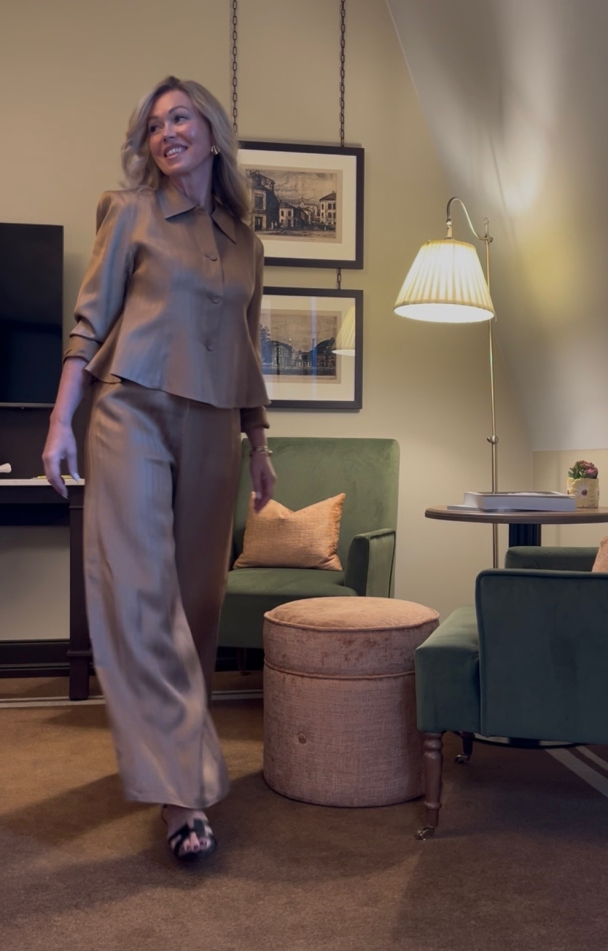 Tailored Blazer - Camel - Image 4