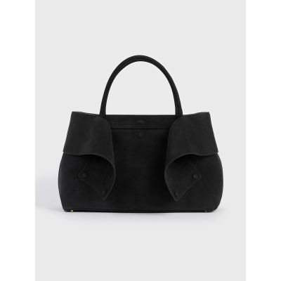 Mercer Nubuck Tote Black