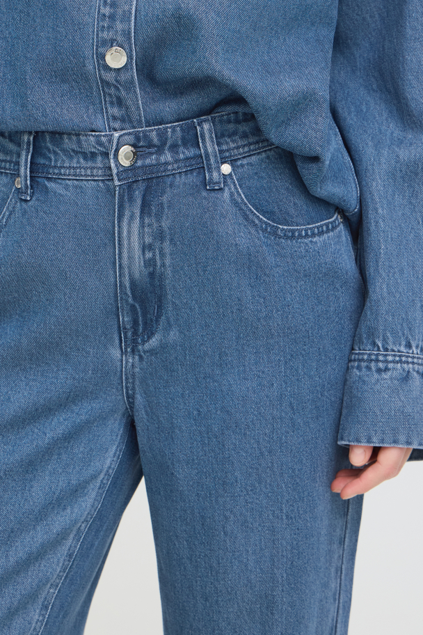 PZdori HW Jeans Medium Blå - Image 3