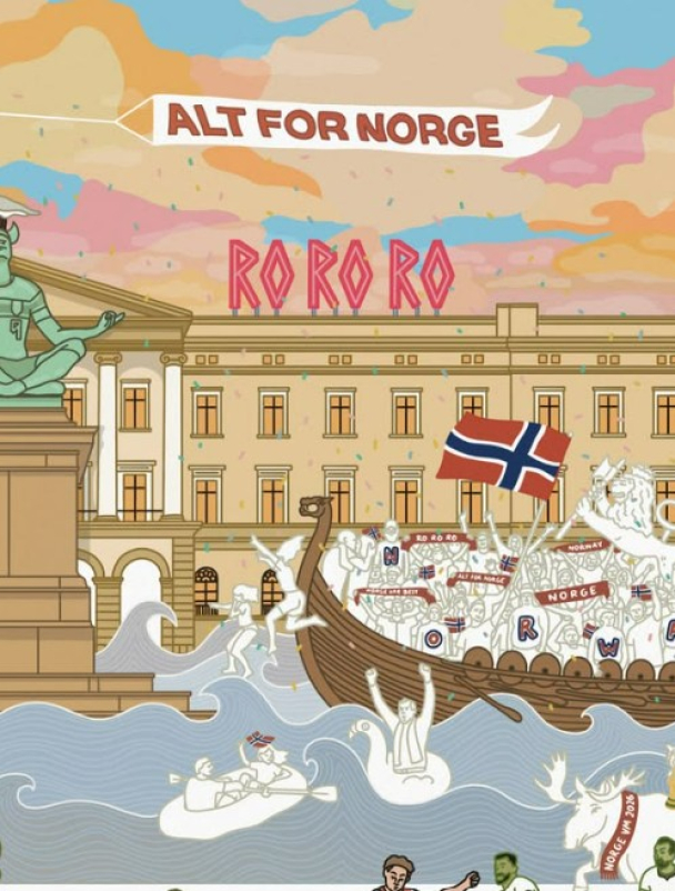 Norgeplakaten Togetherness 30x40 cm  - Image 5