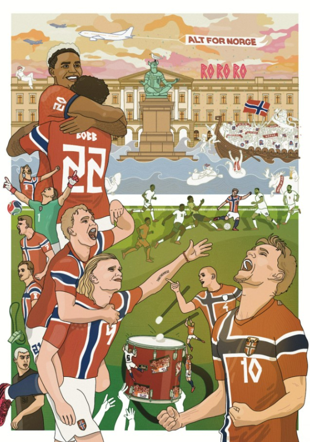 Norgeplakaten Togetherness 30x40 cm  - Image 2