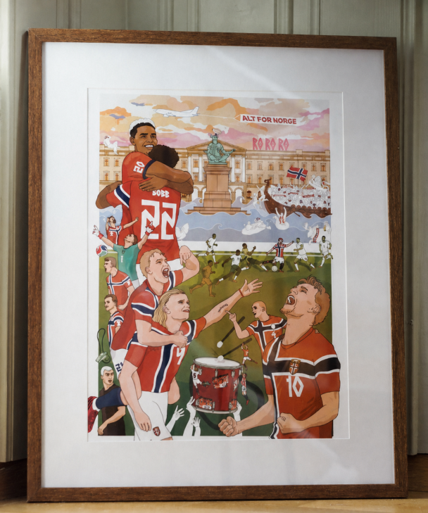 Norgeplakaten Togetherness 30x40 cm  - Image 1