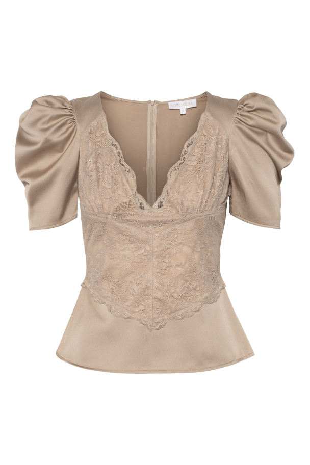 Francis Top - Taupe  - Image 1