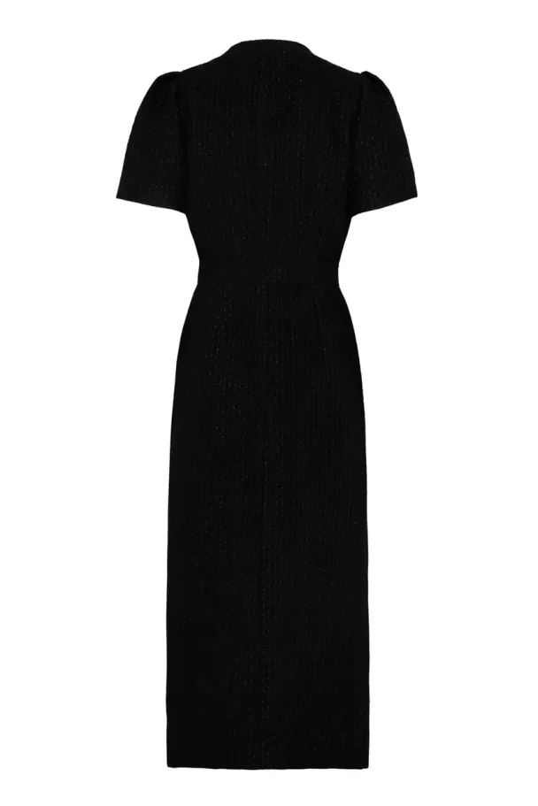 Stassie Midi Dress - Black  - Image 3